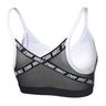 NIKE Brassiere sport Fitness INDY LOGO - Femme - Blanc