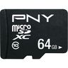 PNY Carte mémoire MicroSD 64Go Performance Plus C10