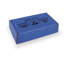 Boite carton blindée avec mousse antistatique 17,8x12,7x3,8 cm (colis de 10)
