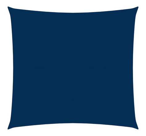 vidaXL Voile de parasol Tissu Oxford carré 7x7 m Bleu