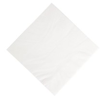 Serviette ouate blanche 400 mm - lot de 1000 - duni - papier 400x400xmm