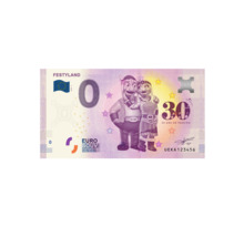 Billet souvenir de zéro euro - Festyland - France