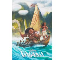 Carte Anniversaire Disney Vaiana Et Maui - Draeger paris