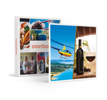 SMARTBOX - Coffret Cadeau Vol en hélicoptère et atelier d'œnologie pour 2 personnes -  Multi-thèmes