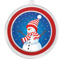 Pièce de monnaie en Argent g 31.1 (1 oz) Millésime 2023 Christmas Ornaments SNOWMAN