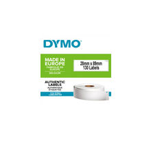 Dymo labelwriter boite de 1 rouleau de 130 étiquettes adresse standard  28mm x 89mm