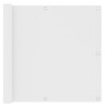 Vidaxl écran de balcon blanc 90x400 cm tissu oxford