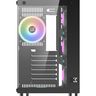 XIGMATEK BOITIER PC Aquarius Plus - Moyen Tour - RGB - Noir - Verre trempé - Format ATX (EN43354)