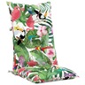 vidaXL Coussins de chaise de jardin dossier haut lot de 6 multicolore