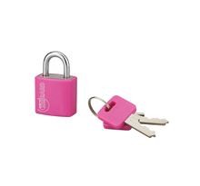 THIRARD - Cadenas à clé Maxium Color Rose  intérieur  aluminium  20mm  2 clés