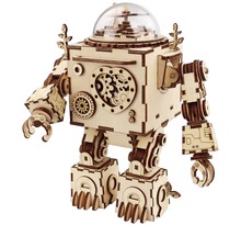 Robotime kit de maquette de boîte à musique steampunk orpheus