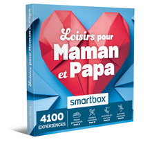 SMARTBOX - Coffret Cadeau Loisirs pour maman et papa -  Multi-thèmes