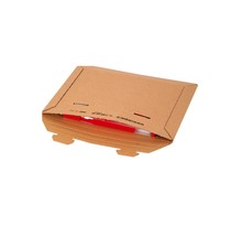 (Colis   100 POCHES) Pochette carton avec fermeture Par languettes 330 x 230mm
