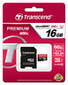 TRANSCEND microSDHC Card UHS-I Pre 16 GB