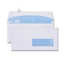 Boîte de 500 enveloppes blanches DL 110x220 90 g fenêtre 35x100 GPV
