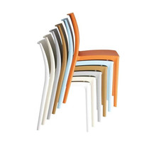 Chaise restaurant modèle nova - plusieurs couleurs - lot de 22 - vertpolypropylène