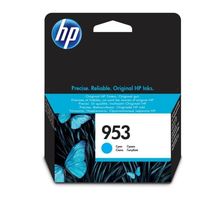 HP 953 cartouche d'encre cyan authentique pour HP OfficeJet Pro 8710/8715/8720 (F6U12AE)