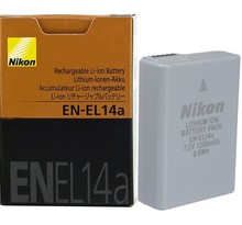 Nikon Nikon EN-EL14a - Accu Lithium-Ion compact et rechargeable (pour D3300 / D5300)