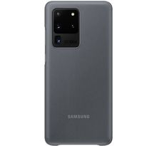 Clear View cover S20 Ultra Gris