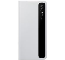 Smart Clear View Cover S21 Gris Clair