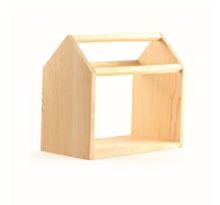 Maison en bois pour plantes - 20 x 17 x 10 cm