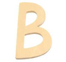 Alphabet en bois 6 cm Lettre B - Rayher