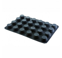 Moule silicone 600 x 400 mm pour 24 muffins - pujadas - silicone600