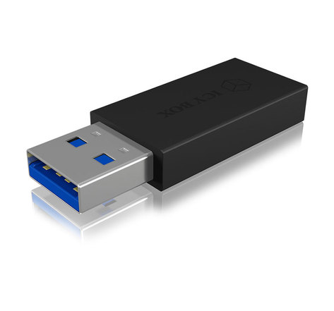 Adaptateur Icy Box USB 3.0 Type C Femelle vers USB A Mâle