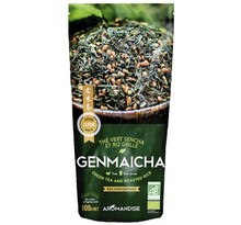 Thé vert Bio et riz complet Genmaicha 100 g