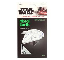 Maquette 3d en métal star wars - faucon millenium