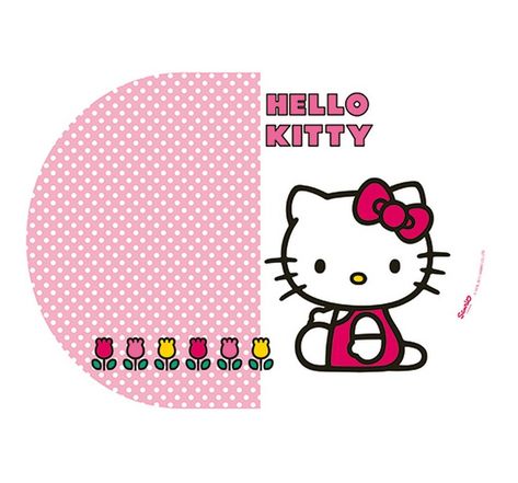 Petit Set de table Ovale Hello Kitty