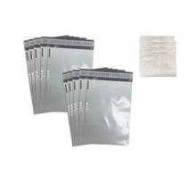 Kit emballage colis Vinted - lot de 10 enveloppes plastiques n°1 (23x17cm) + 10 pochettes porte-documents