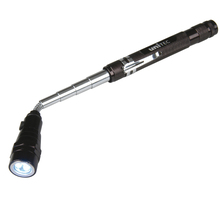 Lampe de poche LED télescopique avec aimant