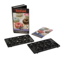 Tefal lot de 2 plaques beignets - snack collection - xa801112