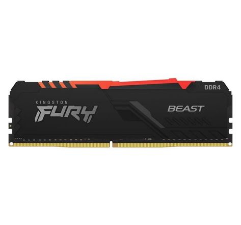 Mémoire Kingston FURY Beast RGB 8 Go DDR4 3200 MHz CL16