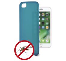 KSIX Coque de protection flexible anti-bactéries pour Iphone 7 Bleu