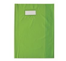Protège-cahier Styl'SMS A4 (21x29,7 cm) pvc 120 avec Porte-étiquette Vert ELBA