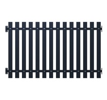 vidaXL Panneau de clôture Anthracite 170 5x75cm Acier enduit de poudre
