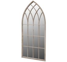 vidaXL Miroir de jardin d'arche gotique 50x115 cm Intérieur/extérieur