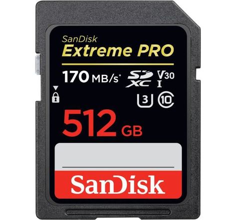 Carte mémoire flash - SANDISK -  - 512GB -  -  (SDSDXXY-512G-GN4IN)