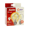 Lot x2 ampoules à filament led edf  standard  culot e27  conso 8w eq. 75w  blanc chaud