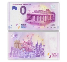 Billet de Collection 0 Euro souvenir 2017 Palais de la Bourse - France - Neuf