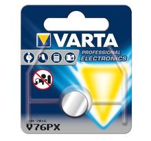 Pile Bouton Oxyde d' Argent 'Electronics' V76PX SR44 1,55 volt VARTA