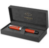 Parker duofold centennial stylo plume  big red vintage  plume fine en or 18k  coffret cadeau
