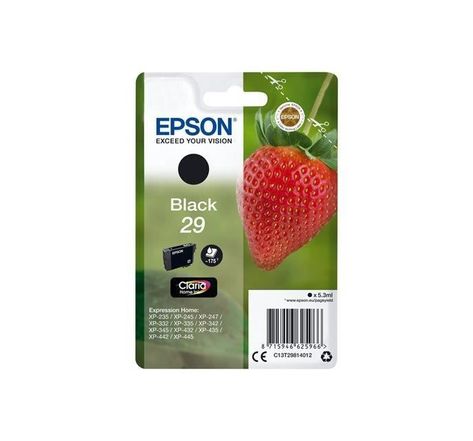 Epson cartouche t2981 - fraise - noir