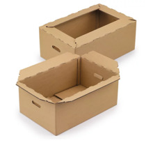 Caisse carton pour livraison des produits de consommation RAJA 60x40x25 (colis de 15)