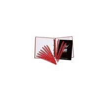 Paquet de 100 bandes perforées porte- revues MAGI CLIP rouge 5 ETOILES