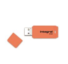 Clé USB 2.0 Néon – 64GB – Orange