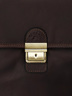 Porte documents homme Premium en cuir - KATANA - 2 soufflets - 38.5 cm - 31007-Chocolat