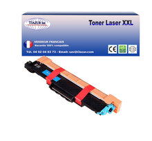 Toner compatible avec Brother TN247 pour Brother MFC-L3750CDW  MFC-L3770CDW Cyan - 2 300 pages - T3AZUR